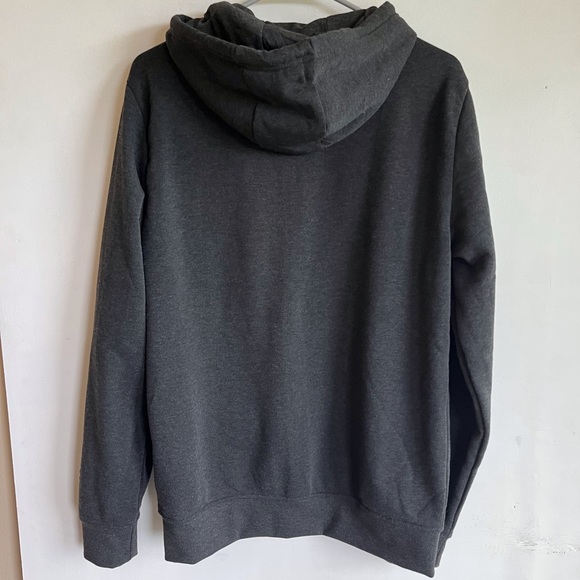 Ecko full zip Hoodie jacket men’s Small dark Gray with front logo, front pockets - Picture 6 of 9